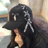Damen Strap Frühling Sommer Unisex Baseball Caps Mesh Cap Fashion Solid Stickerei Einstellbar Hut Frauen Männer Baumwolle Casual Hüte