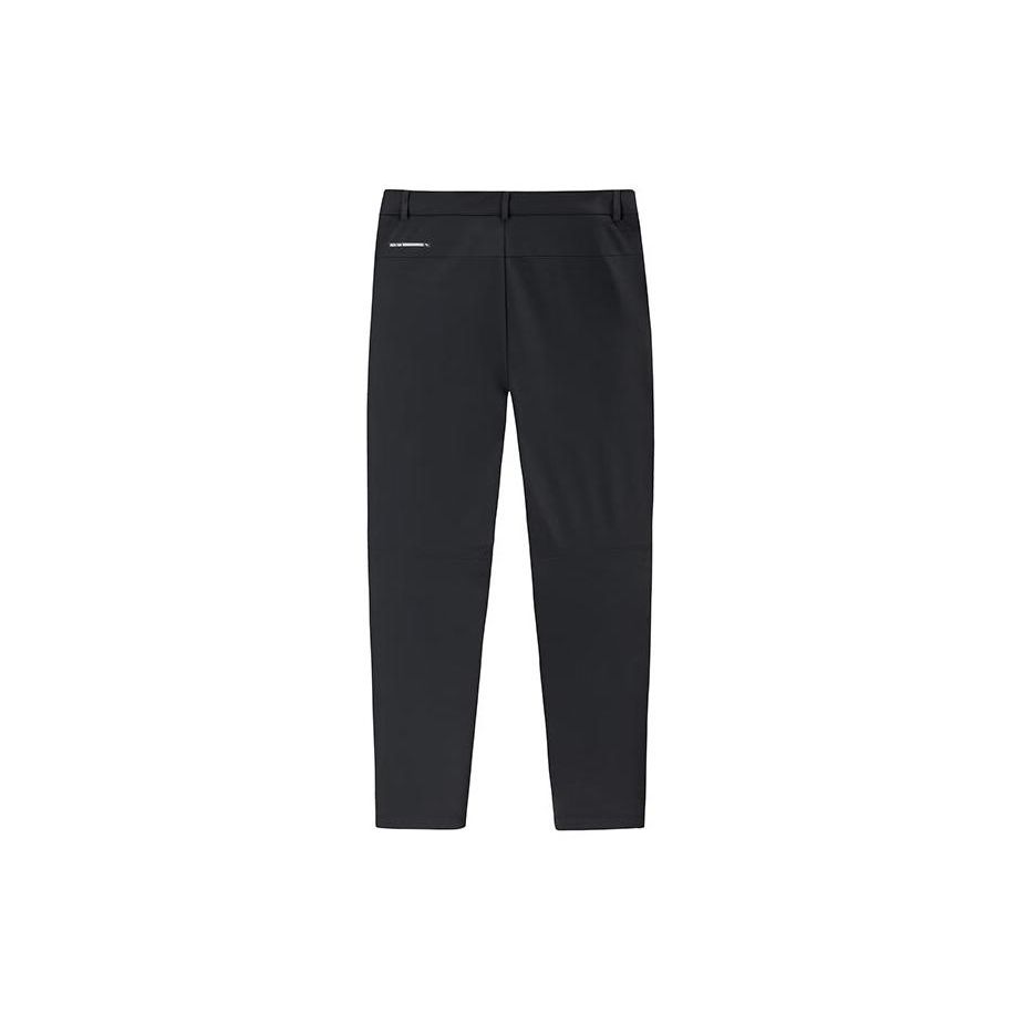 Anta Training Series Solid Color Mid-Rise Straight Leg Woven Casual Pants Men Bottoms Black 152417510S-3