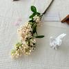 Artificial Flowers Lilac Bouquet for Home Office Decoration Realistic 3D Modeling Adjustable Stems Reusable Floral Arrangement Props