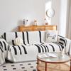 Chenille Sofa Towel Cover Cloth Striped Four Seasons Universal Sofa Cushion Cover Non-Slip Cover Blanket Anti-Scratching