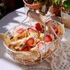 Countertop Storage Bin Kitchen Organizer Pantry Basket for Snack Fruit