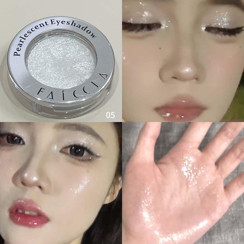 FAICCIA Fei Xi Kaleidoscope Glitter Eyeshadow: Shimmering Moonlight Highlighter.