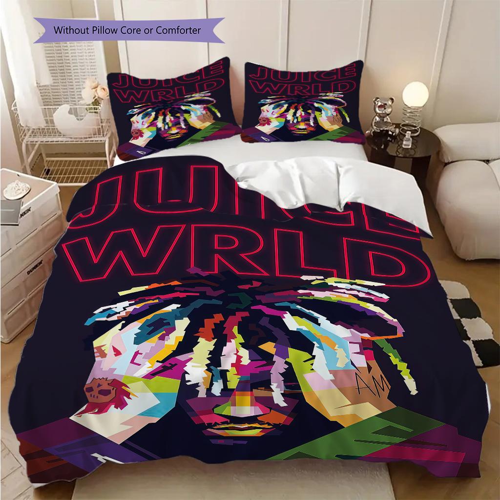 Vibrant Colors Cool Style Threepiece Set 1 Duvet Cover 2 Pillowcase Without Core Christmas Birthday Gift Duvet Cover And Pillowcase