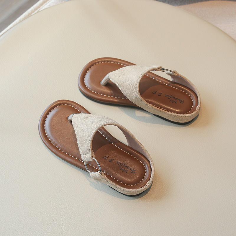 2026 Sommer Mädchen Flip-Flops im koreanischen Stil - Zehentrenner Sandalen für den Außenbereich Strandurlaub