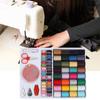 64PCS Colorful Hand Machine Sewing Thread Cord Set Clothes String Spool Box FR 197