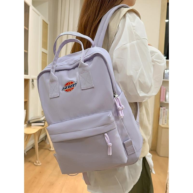 

Студенческий школьный рюкзак большой вместимости Новый нейлоновый износостойкий рюкзак Рюкзак для поездок фиолетовый