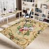 1PC Floral Pattern Extra Large Non Slip Floor carpet, Office, family, bedroom, Studio Large Area Rug Indoor Rugs
