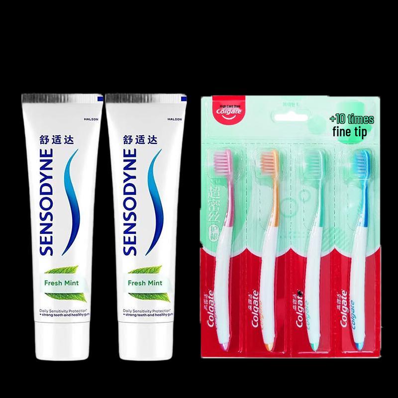 

Sensodyne Fresh Mint Anti-Cavity & Sensitivity Toothpaste Combo