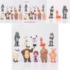 Collectible Masha And The Bear Mini Figures Set Made Of Safe Non-toxic Pvc Material