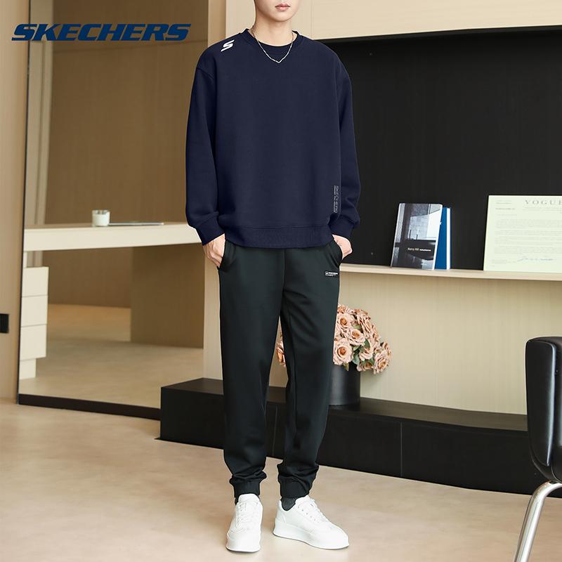 Skechers Crew Neck Pullover Sweatshirt Base Layer Men's Odyssey Gray P425M232-026R