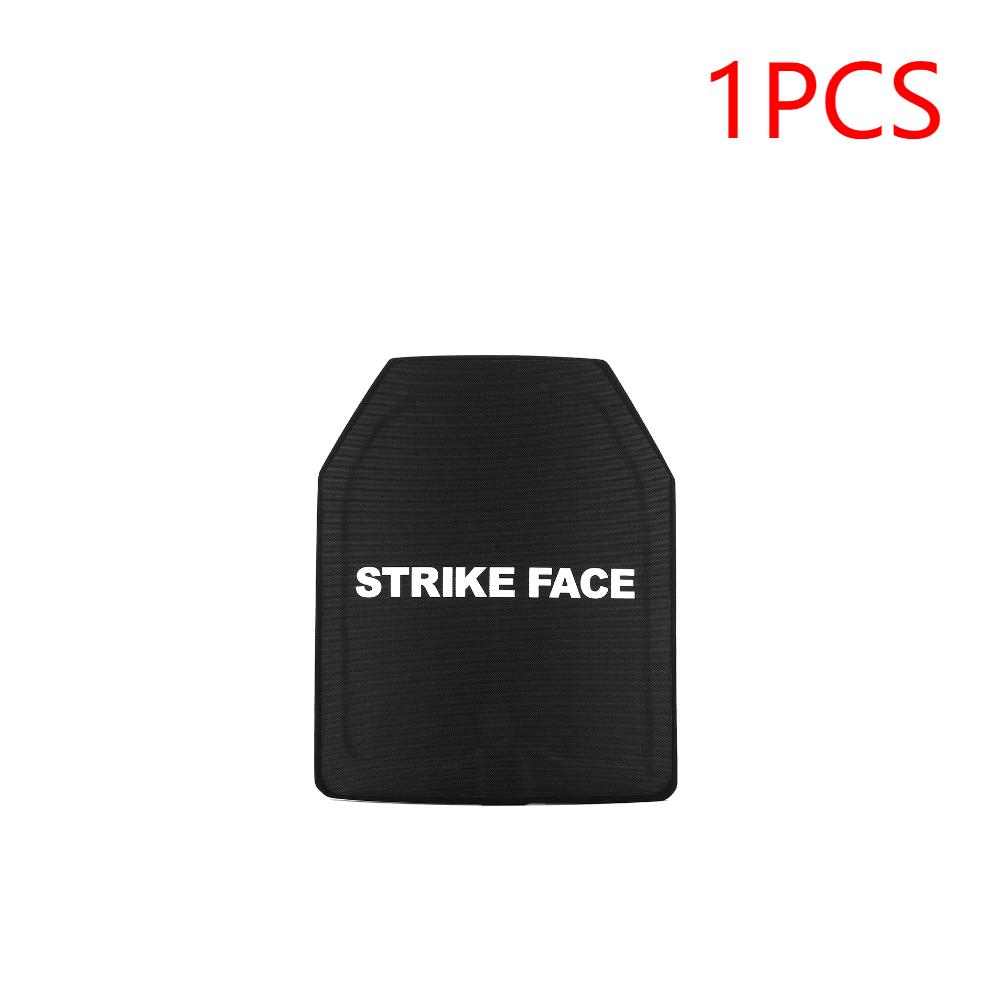 

1-5 шт. PE IIIA Куленепробивна Захищена від колючих ударів Композитна сталева пластина для тактичного захисного жилета Балістична бронеплита 25x30 см