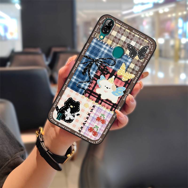 Durable Cute Phone Case For Blackview A60 Pro Waterproof Silicone Graffiti Anti-knock Phone Pouch TPU Soft Case Cartoon