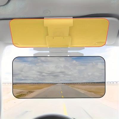 2 in 1 für Tag und Nacht, Blendschutz, Anti-starkes Licht, Sonnenblende für Autofahrer, Anti-Schnee, reflektierend, Anti-Fernlicht