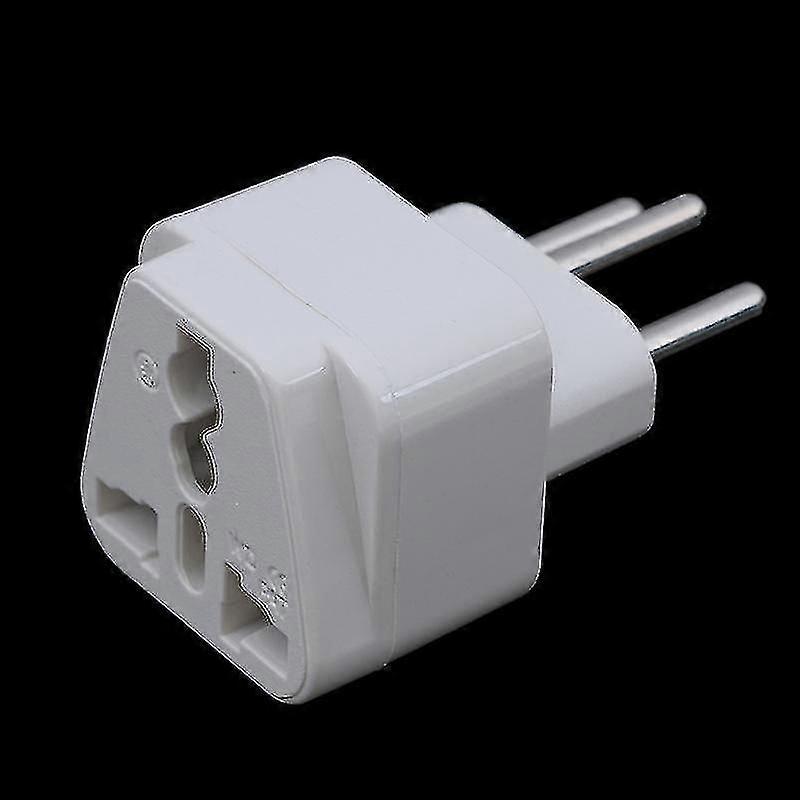 European travel adapter compatible with Swiss plugs