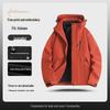 Three-in-One Expedition Jacket: Custom Winter Workwear with Logo Printing, Team Cotton Jacket, Plus Velvet Thickened.