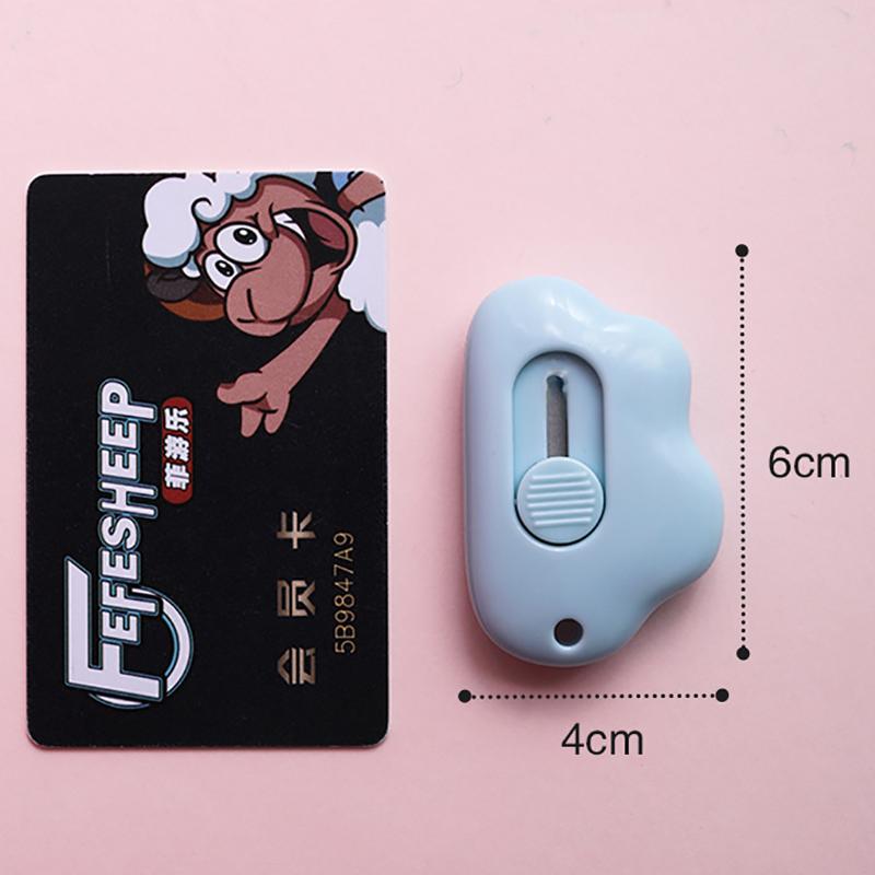Cloud Color Cute Rabbit Mini Portable Practical Knife Paper Cutting Machine Paper Cutting Machine Razor Blade Office Stationery