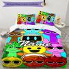 3pcs SPRUNKI10 Cover Set - Personalized Name, HD Printed Bedding with 1 Cover and 2 Pillowcases - Perfect for Home Decor, Easy Care