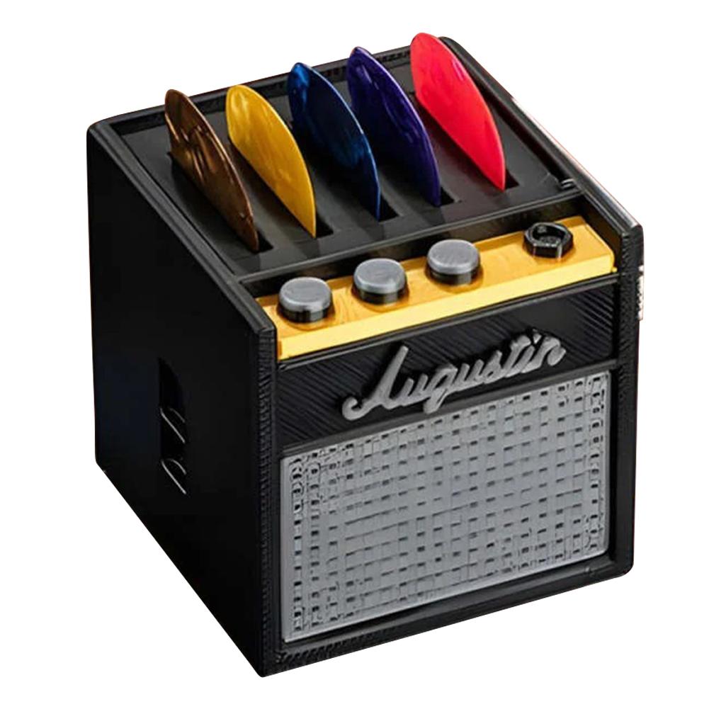 

Amp Speaker Guitar Pick Holder Box Organizer Storage Case Retro Guitar Amp Model for Bass Electric Acoustic Guitars Ukulele China Mainland