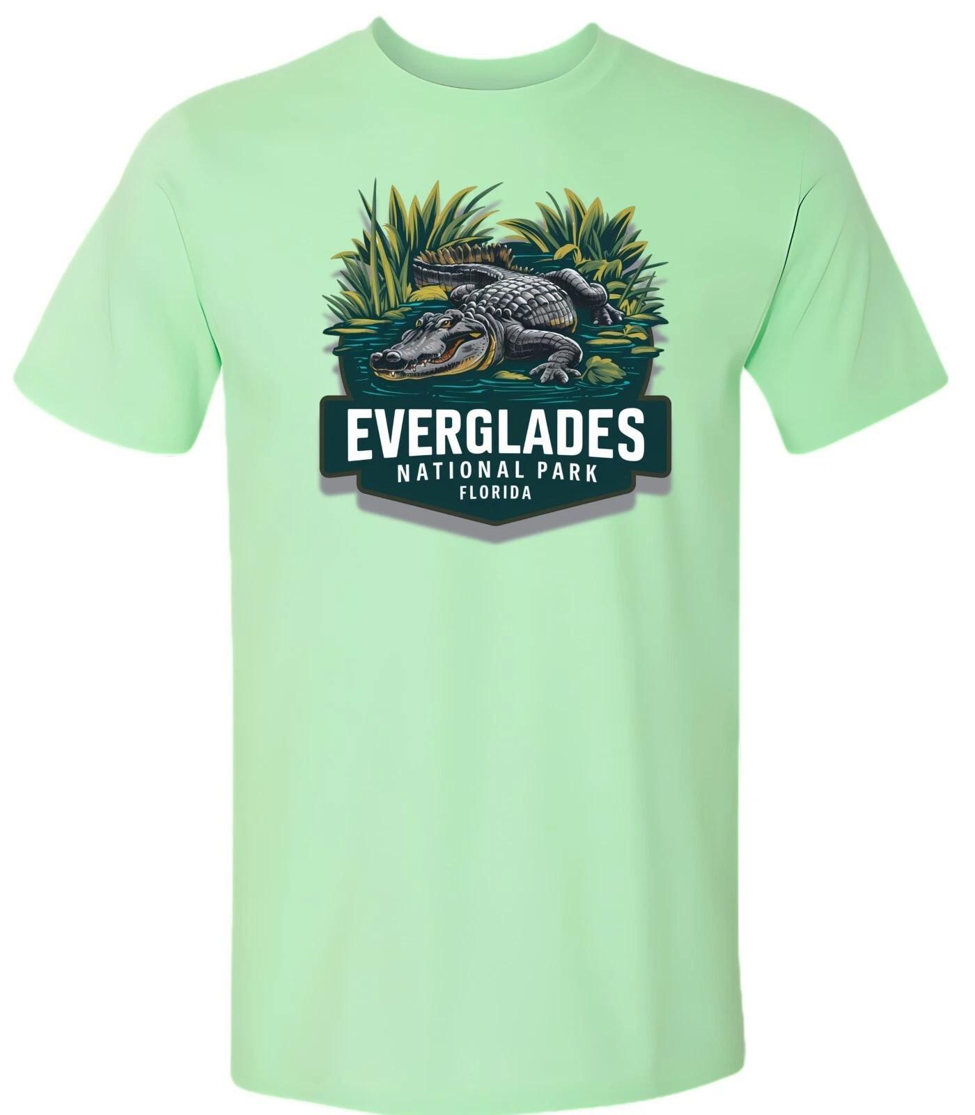 Everglades National Park T-Shirt Alligator Nature Hiking Outdoors 2XL