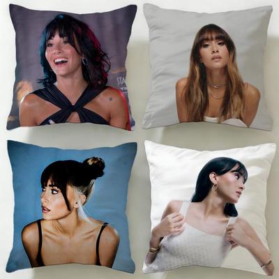 Stylish Aaitanaful Cushion Cover Soft  EasyWash Pillow Case  Versatile for Couch Bed Travel and Office