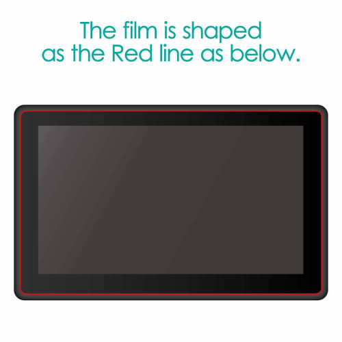 Elecom Wacom LCD Tablet Piórkowy Wacom Cintiq 22 Folia, Odczucie Rysowania jak na Papierze, Tekstura Papieru, Wysokiej Jakości Papier, Wyprodukowano w Japonii TB-WC215FLAPL