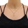 Ukraine National Emblem Necklace Party Jewelry Stainless Steel Pendant Necklace Simple Ukrainian Symbol Necklace