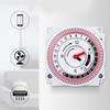 Mechanical Timer Switches Rotary Dials Timer 15 Minutes To 24 Hours Period Automatic Power Off For Home And Office