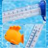 Yousheng Swimming Pool Floating Thermometer, Flamingo Turtle Duck Goldfish Shark Water Temperature Gauge, Easy Read Bathtub Hot Tub Temperature