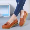 Jarní boty pro maminky Ploché boty pro volný čas Slip on Soft Shoes Plus Size