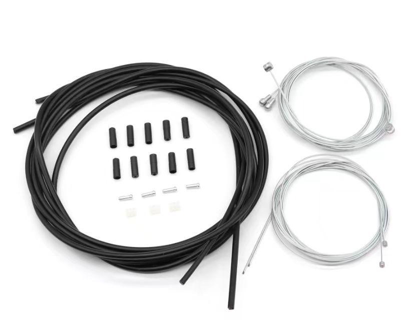 Bicycle Brake & Shifter Cable Housing Set - Universal 5mm/4mm for Mountain/Road Bikes