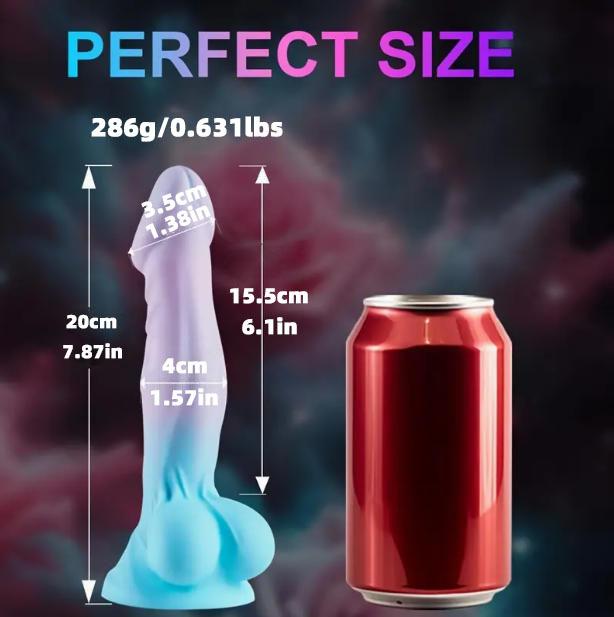Liquid Silicone Realistic Dildo - Lifelike Penis Toy for Men & Women, Flexible & Soft Adult Sex Toy, BDSM Fantasy Role Play To