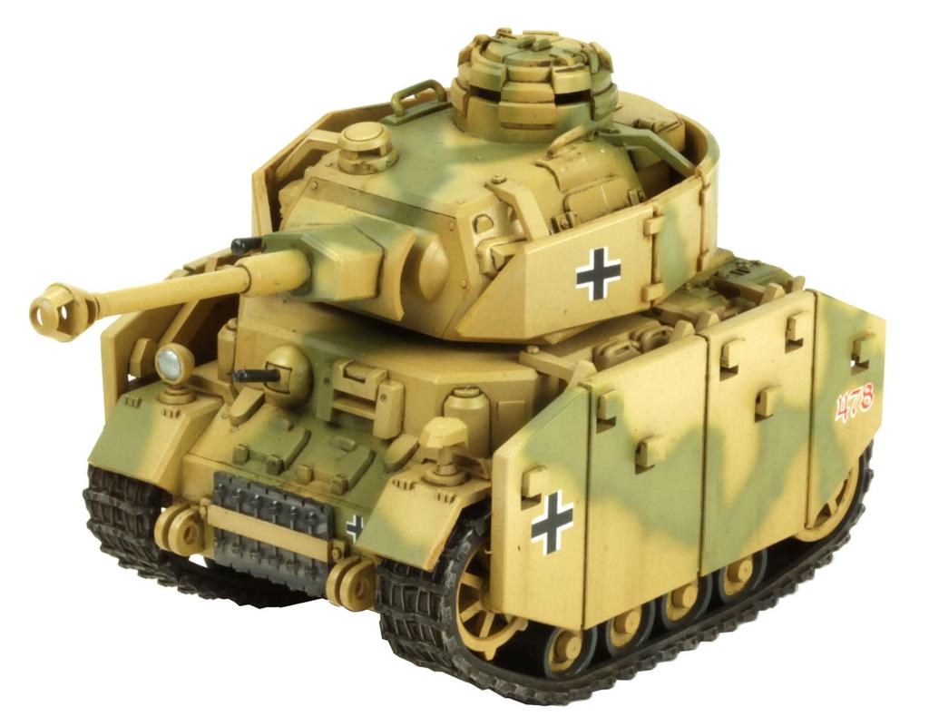 Meng Model World War Toon Series German Medium Tank Panzer IV Pre-Colored Plastic Model Kit MWWT013