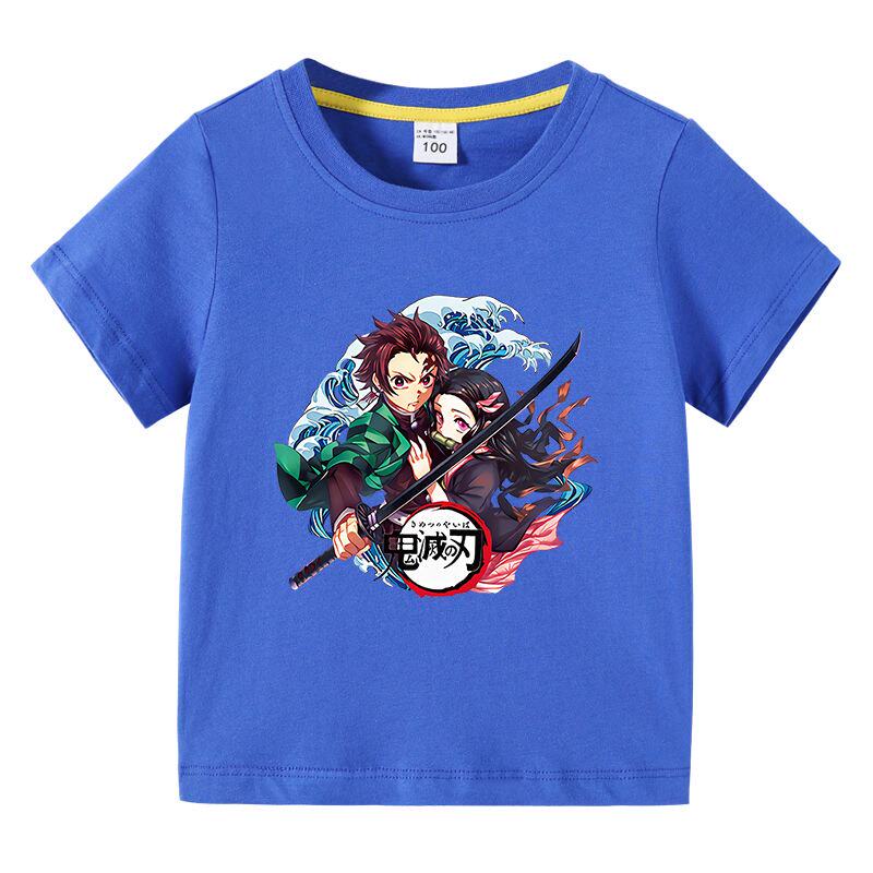 Ghost Killing Blade New Around No One Lang You Dou Tan Zhilang Anime Cotton Cartoon Print New Unisexs and Womens Tshirts