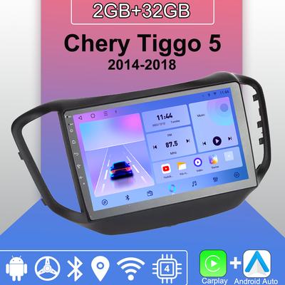 Autoradio Android Carplay Pour Chery Tiggo 5 2014-2018 Lecteur Multimédia Unité Principale Stéréo Navigation GPS BT WIFI 2+32GB