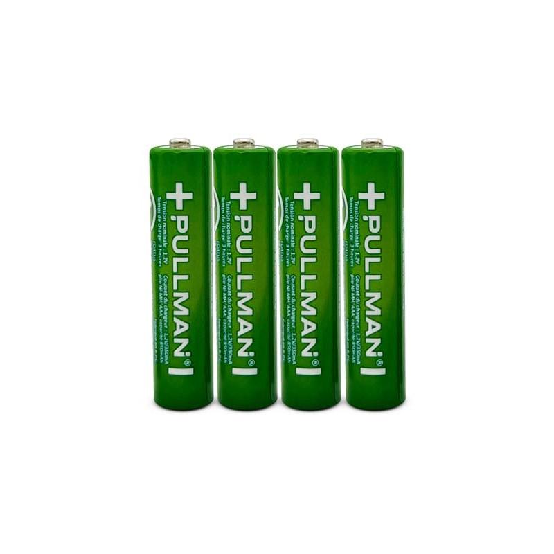 Piles Rechargeables Et Chargeur De Piles Powerset Aaa Pullman