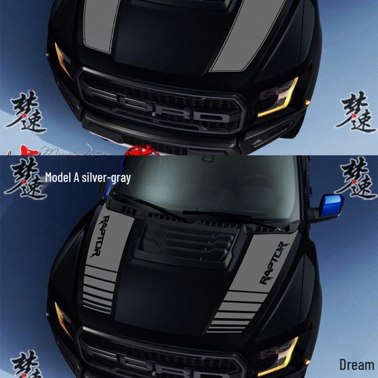 Ford F-150 Raptor Hood Decal Sticker