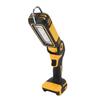 Cordless LED Work Light 6000 6500K 2 Brightness Levels 90 Degree Rotatable Battery Powered LED Work Light with Hook