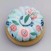 1pc Pumpkin Magnetic Needle Pin Cushion Holder Wooden Pincushions Pin Pumpkin Pincushions Needle Cushion DIY Crafts