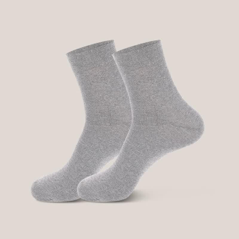 LangSha Anti-Odor Sweat-Wicking Thin Mid-Calf Socks