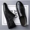 Summer New Casual Shoes Soft Leather One Step Soft Sole Face Men's Casual One Step Leather Shoes