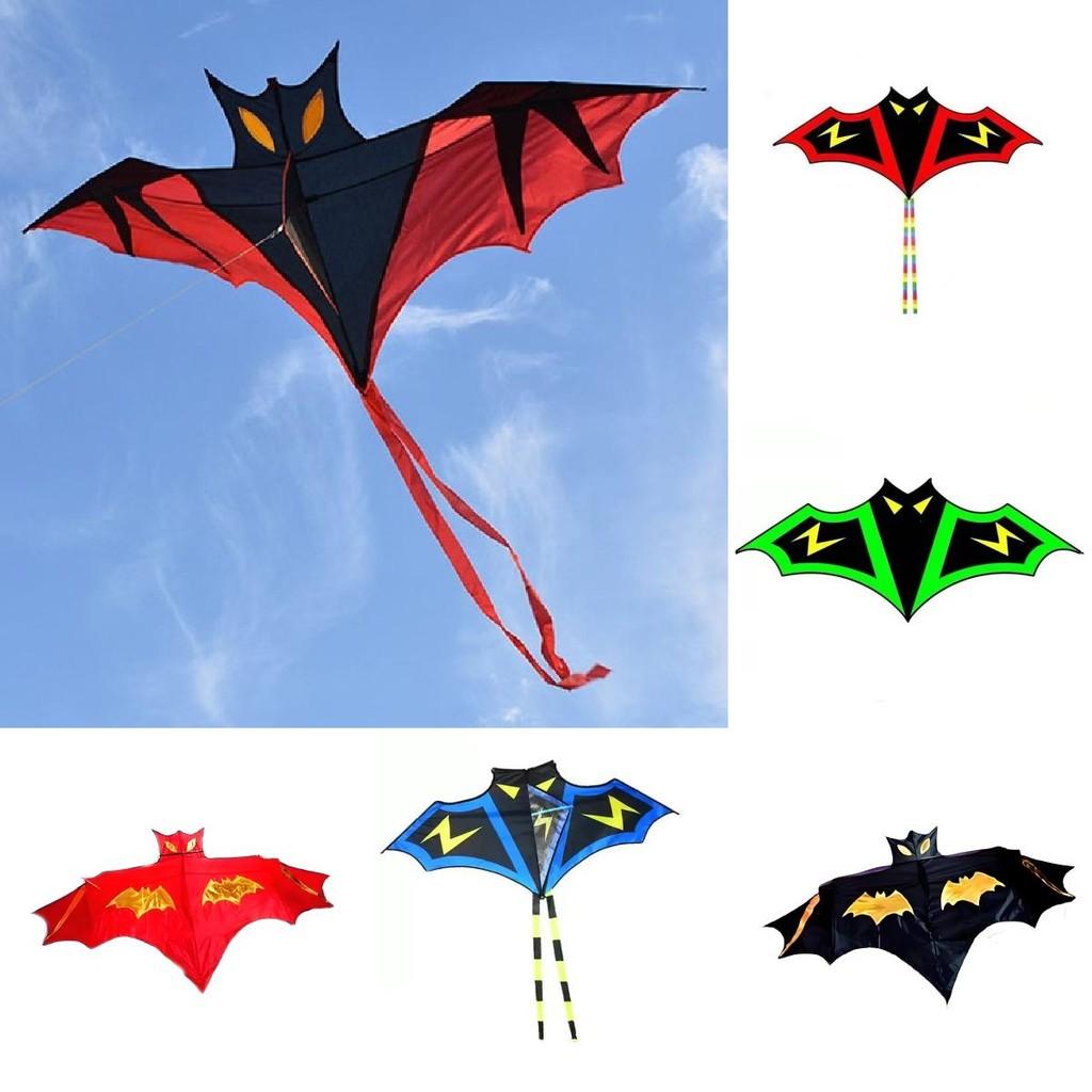 Bat Creative Lightning Kite Durable Glass Fiber Rods Family Activities Outdoor