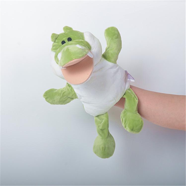 Animal Hand Puppet Plush Toy for Parent-Child Interaction - Storytelling Glove Doll with Movable Mouth
