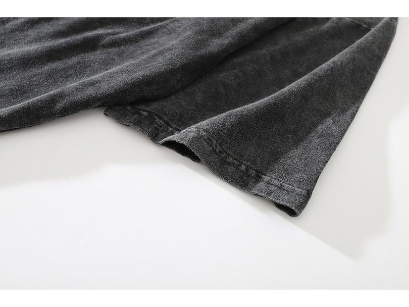 TKPA Dobermann Vintage Rundhals Unisex T-Shirt – Gewaschen, Retro High Street Stil, Lockere Passform, Kurzarm Streetwear