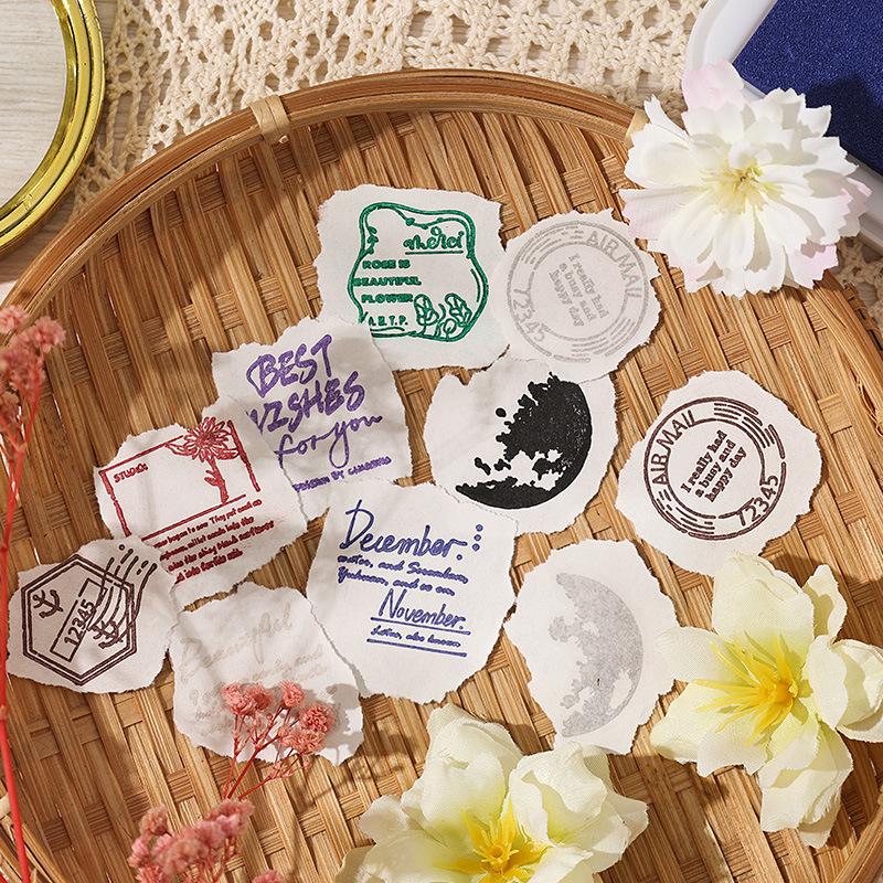 12 Colors Oil-based Ink, Ink Paste and Retro Ink Pad Scrapbooking Accessories