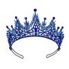 Luxurious Hair Hoop Girl Birthday Party Elegant Pageant Water Drop Crystal Girl Wedding Costume Headwear