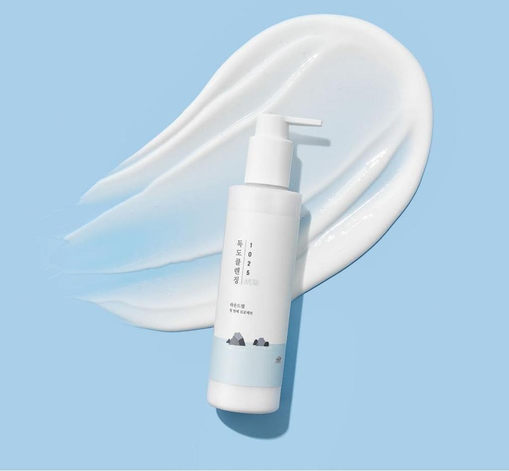 ROUND LAB 1025 Dokdo Cleansing Milk Gentle Hydrating Makeup Remover 200ml