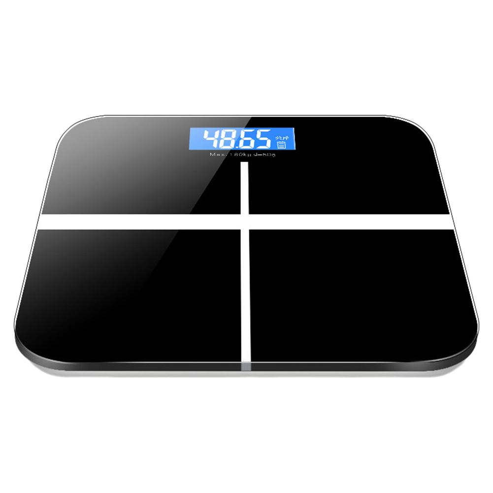 

Электронные весы для похудения с HD-дисплеем и зарядкой через USB. Точное весовое устройство для домашнего и офисного использования. чёрный