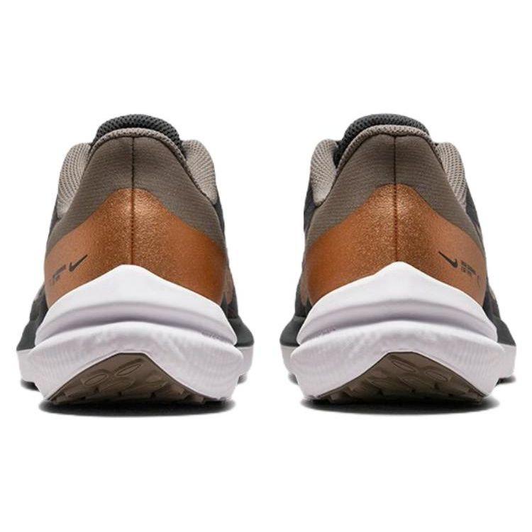 Nike Zapatillas Air Winflo 9 Gris Metalizado Cobre Mujer Oscuro-Humo-Gris Oliva-Gris Metálico-Plata DD8686-005