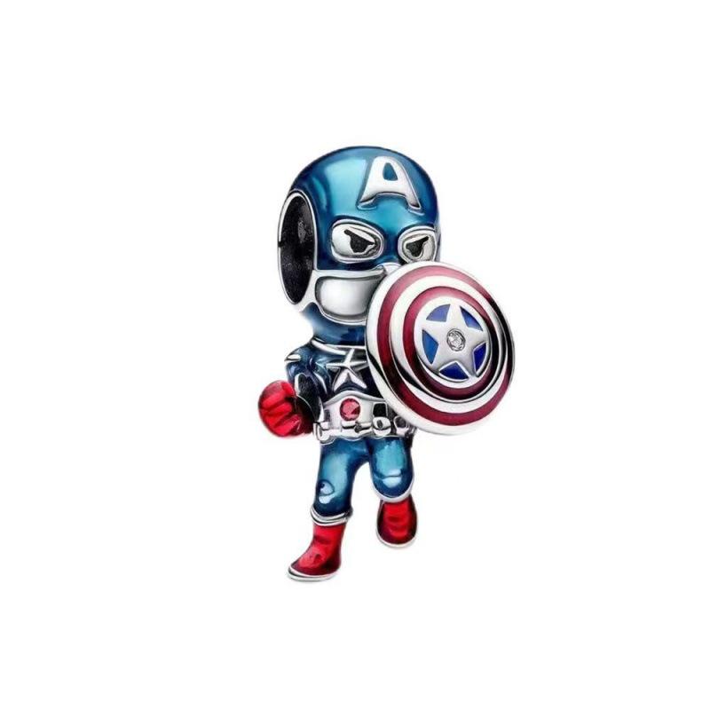 Pandora S925 Sterlingowe Srebro Klips Myszka Miki Jednorożec Boże Narodzenie Koralikowy Dodatek DIY