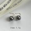 Pearl earrings women's niche unique earrings new earrings fashion commuter ear hooks high-end temperament earrings